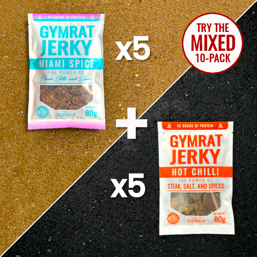 Gymrat Jerky: Miami Spice (80G)
