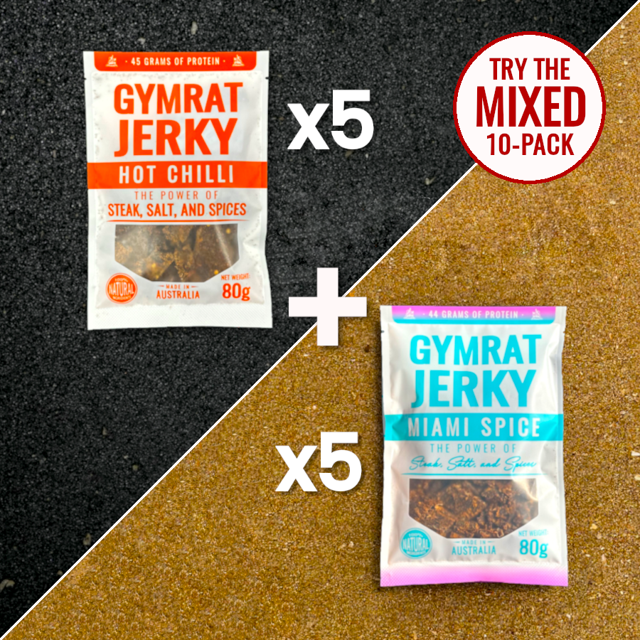 Gymrat Jerky: Hot Chilli (80G)