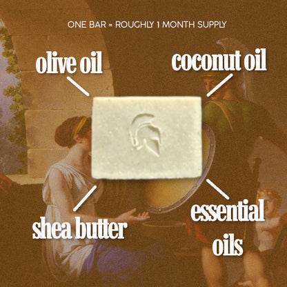 Spartan Soap: Olive Oil Soap Bar