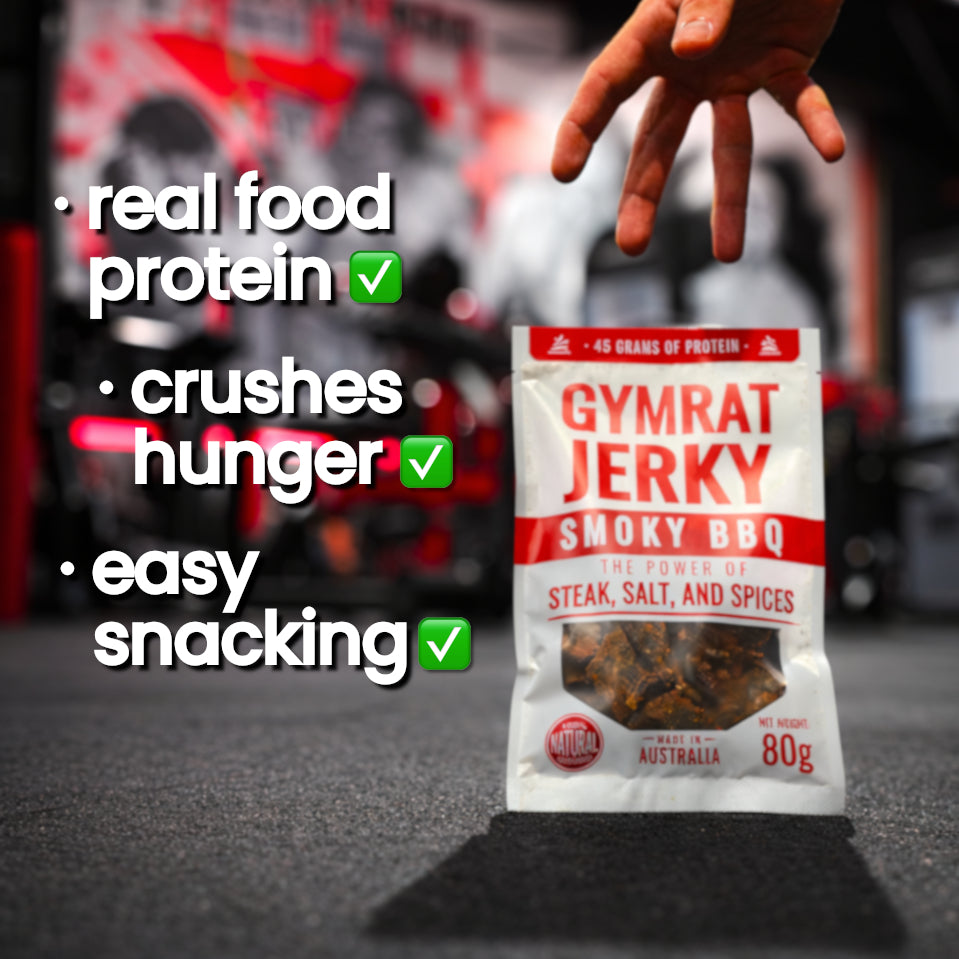 Gymrat Jerky: Smoky BBQ (80G)