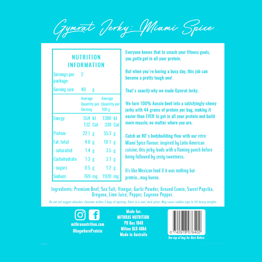 Gymrat Jerky: Variety Pack
