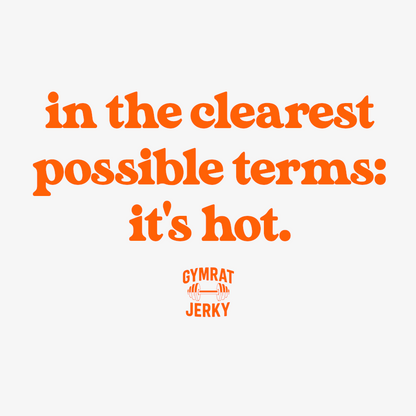 Gymrat Jerky: Hot Chilli (80G) *NEW*