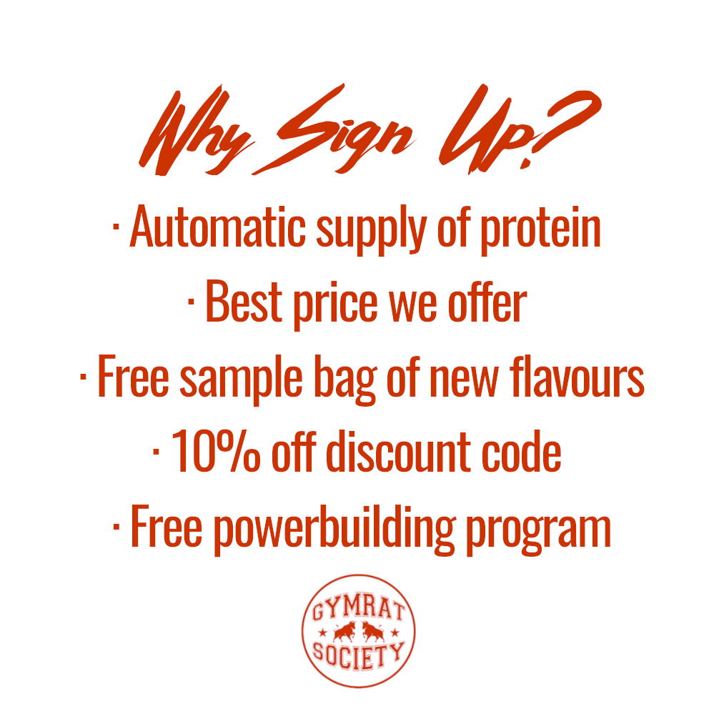 Gymrat Society Membership