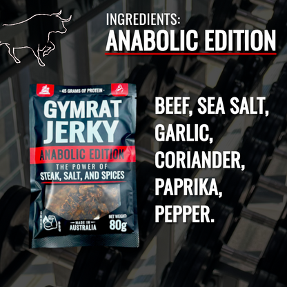 Gymrat Jerky: Anabolic Edition (80G)